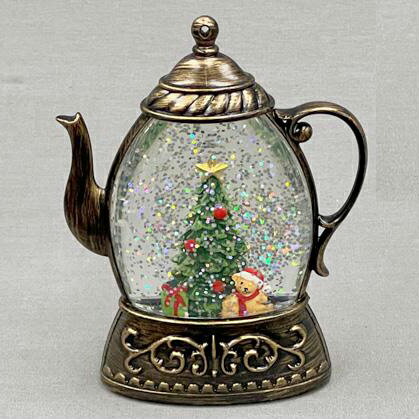 「スノーグローブ　ティーポットライトスタンド　CB43080」