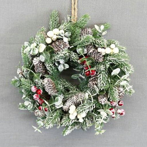 クリスマスリース ナチュラルデコレーションリース(グリーン) 25cm ナチュラル 玄関ドア おしゃれ インテリア 壁掛け ギフト プレゼント Christmas Natural Decoration Wreath (Green) DA38982 クリスマスリース ナチュラルデコレーションリース(グリーン) 25cm ナチュラル 玄関ドア おしゃれ インテリア 壁掛け ギフト プレゼント Christmas Natural Decoration Wreath (Green) DA38982