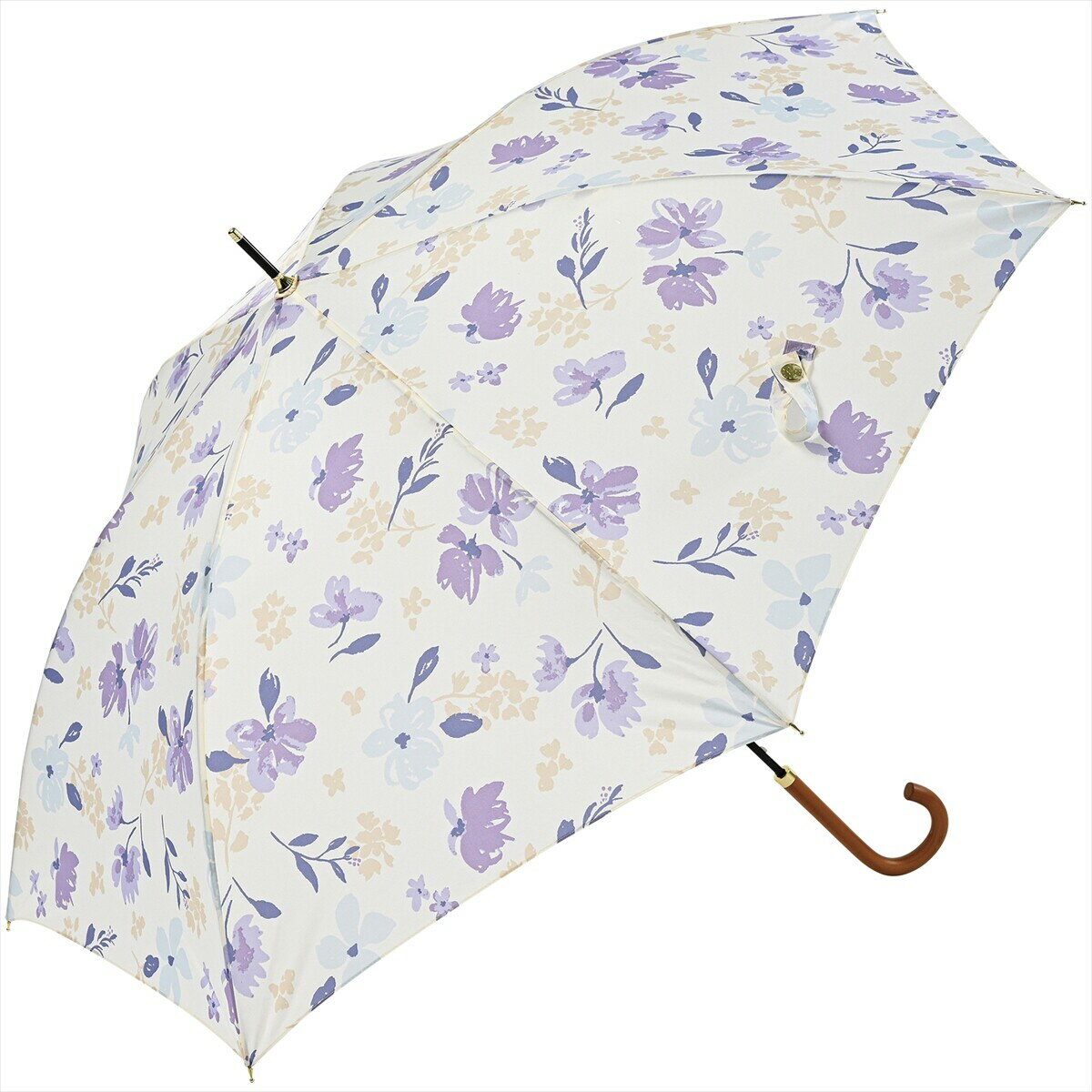 Rakuten - 【晴雨兼用雨傘】長傘 ソフィア スマート ジャンプ ラベンダー（1679LV_A118）niftycolors