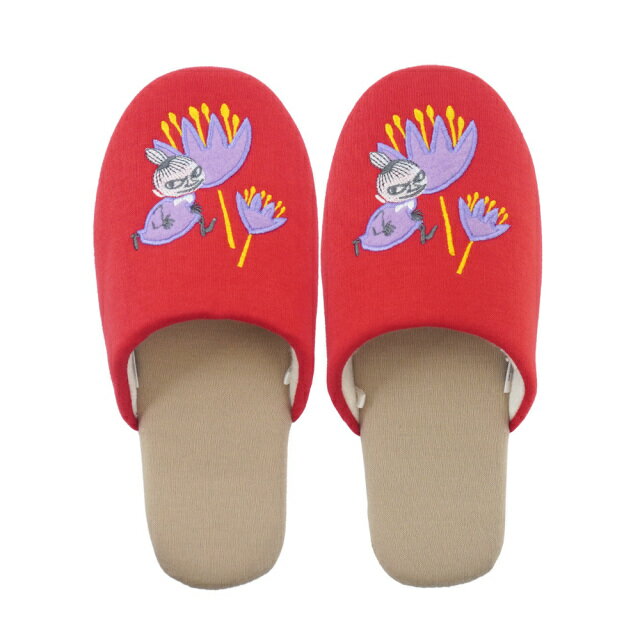 Rakuten - ソフトスリッパ リトルミイ(レッド) 約22〜24cm ルームシューズ ニッポンスリッパ株式会社 MOOMIN