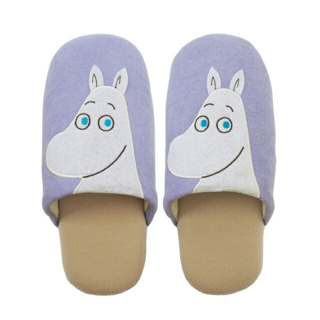Rakuten - ソフトスリッパワイド ムーミン(ブルー) 約22〜24cm ルームシューズ ニッポンスリッパ株式会社 MOOMIN