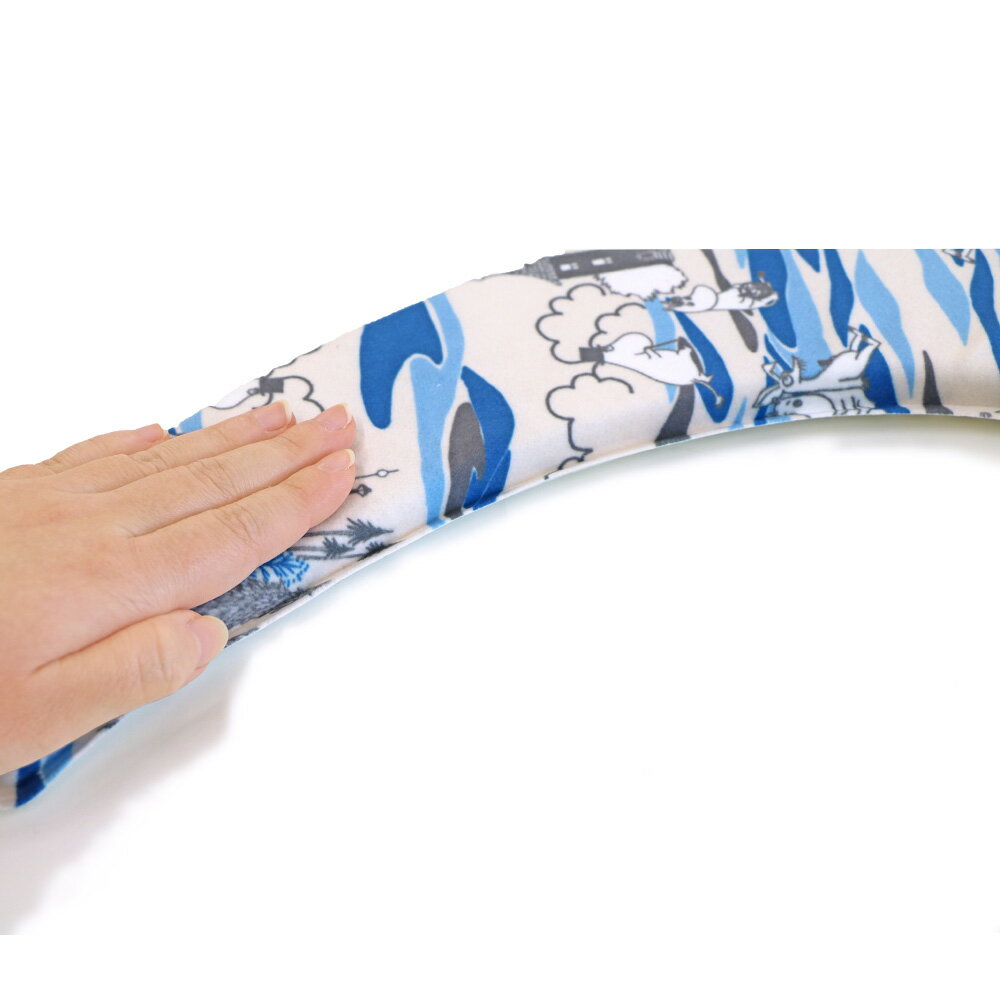 ムーミン さらふわ便座クッション デコボコ トイレ用品 MOOMIN