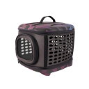 Ibiyaya 折りたたみ式 トラベリング ペット ハンドキャリー スターダスト 小動物 小型犬 犬 猫 うさぎ ペットキャリー 通気性 ケース おでかけ 旅行...