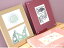 <受注生産品>デザイン書道額縁  ハガキサイズ フリータイプ 【アクリルACフレーム】27×22cmNEWカラ..
