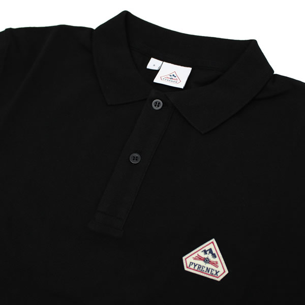 Rakuten - ピレネックス PYRENEX ポロシャツ HMZ012-COBALT-0009 ブラック ユニセックス