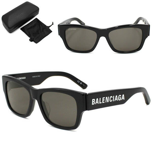 バレンシアガ サングラス BALENCIAGA BB0262SA-001 サングラス アジアンフィット メンズ レディース ユニセックス ブラック グレー