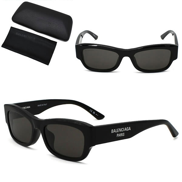 Rakuten - バレンシアガ サングラス BALENCIAGA BB0390SK-001 サングラス アジアンフィット ブラック グレー メンズ レディース ユニセックス