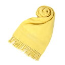 ヴィヴィアンウエストウッド Vivienne Westwood マフラー ストール オーブロゴ 刺繍 無地 メンズ レディース E401 YELLOW イエロー