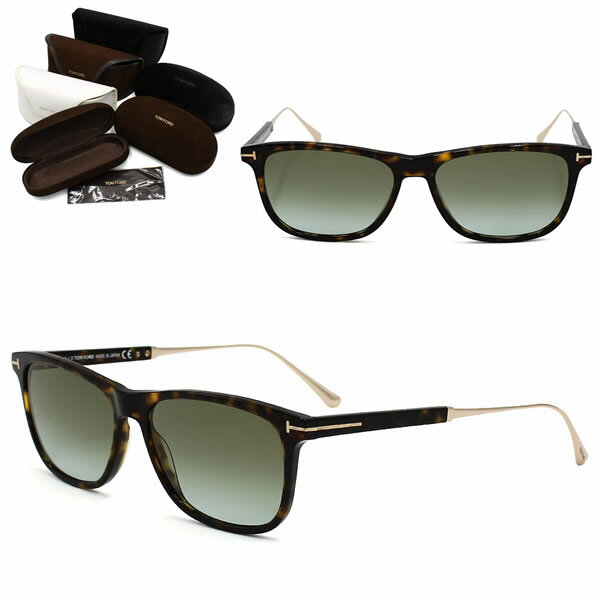 Rakuten - トムフォード サングラス TOM FORD FT0813/S 52G 55 TF0813 ハバナ ブラウングレーグラデーション サングラス グローバルフィット ユニセックス