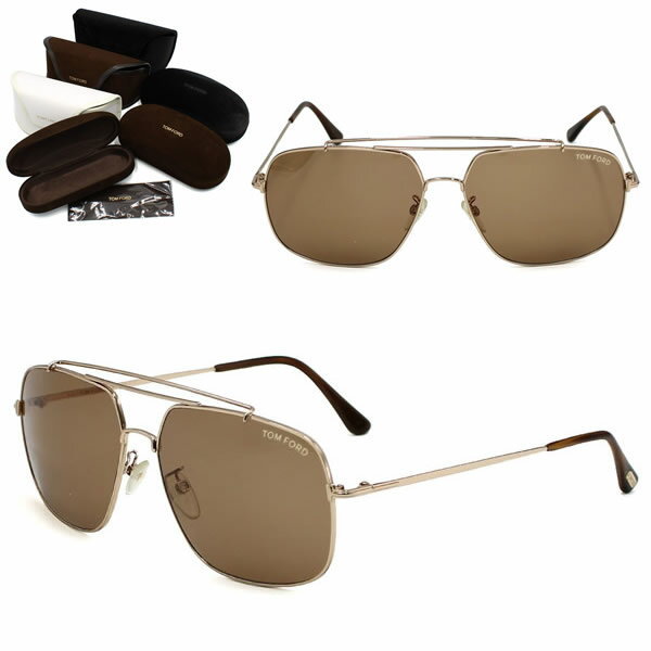 Rakuten - トムフォード サングラス TOM FORD FT0561-K/S 28J 61 TF0561 ゴールド ブラウン アジアンフィット メンズ レディース ユニセックス