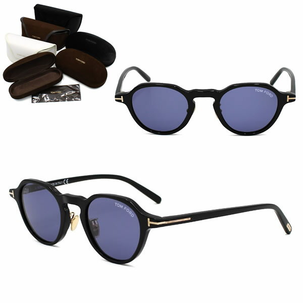 Rakuten - トムフォード サングラス TOM FORD FT0877-D/S 01V 46 TF0877 ブラック グレー アジアンフィット メンズ レディース ユニセックス