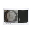カルバンクライン 財布 Calvin Klein ベルト＆二つ折り財布セット 41CK240002 メンズ ブラック BLACK CK