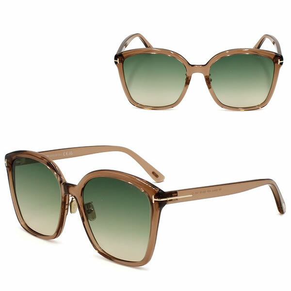 トムフォード サングラス TOM FORD FT1054-K/S 45P 59 TF1054-K ブラウン グリーングラデーション アジアンフィット EYEWEAR メンズ レディース