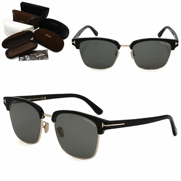 トムフォード サングラス TOM FORD FT1139-K/S 01A 56 サングラス EYEWEAR アジアンフィット メンズ レディース ユニセックス ブラック グレー