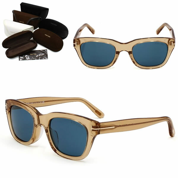 トムフォード サングラス TOM FORD FT0237-F/S 45V 51 SNOWDON スノードン ブラウン クリア ブルー アジアンフィット メンズ レディース ユニセックス