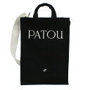 パトゥ PATOU ハンドバッグ ショルダーバッグ ヴァーティカル 2WAY ショルダー ロゴ ブランド AC0620076 999B ブラック