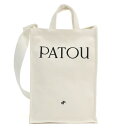 パトゥ PATOU ハンドバッグ ショルダーバッグ ヴァーティカル 2WAY ショルダー ロゴ ブランド AC0620076 001W ホワイト