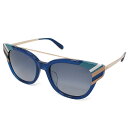 フェラガモ サングラス Salvatore Ferragamo サルヴァトーレフェラガモ SF882SA-421 サングラス レディース OPALINE BLUE ゴールド グレーグラデーション