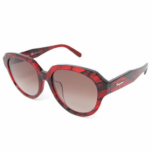 フェラガモ フェラガモ サングラス Salvatore Ferragamo サルヴァトーレフェラガモ SF906SA-645 サングラス レディース RED STRIPED レッド ブラウングラデーション