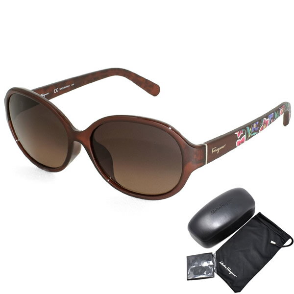 フェラガモ サングラス Salvatore Ferragamo サルヴァトーレフェラガモ SF918SA-210 サングラス レディース ブラウン