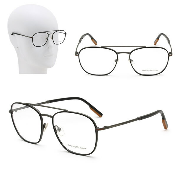 Rakuten - ゼニア フレームのみ ZEGNA EZ5183/V 009 56 ブラック Ermenegildo Zegna エルメネジルド・ゼニア メガネ 眼鏡 アジアンフィット