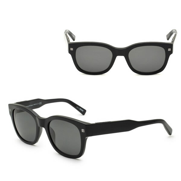 ゼニア サングラス ZEGNA EZ0087/S 01A 52 Ermenegildo Zegna エルメネジルド・ゼニア サングラス メンズ レディース ユニセックス ブラック グレー
