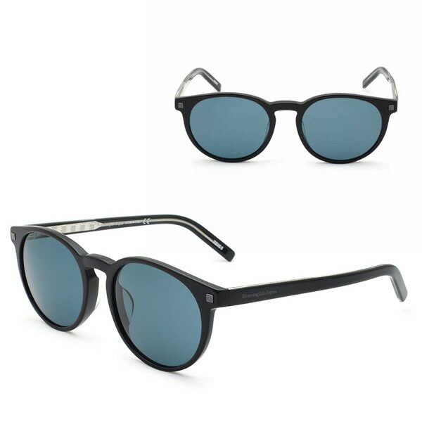Rakuten - ゼニア サングラス ZEGNA EZ0172-F/S 01V 55 Ermenegildo Zegna エルメネジルド・ゼニア サングラス アジアンフィット UVカット ブラック スモークブルー