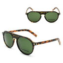 ゼニア サングラス ZEGNA EZ0123/S 56N 55 Ermenegildo Zegna エルメネジルド・ゼニア UVカット ハバナ グリーン ユニセックス(4)