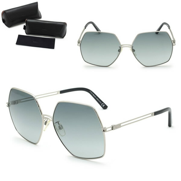 Rakuten - バリー サングラス BALLY BY0015-H/S 16W 61 サングラス ノーズパッド UVカット メンズ ガンメタル グリーングレーグラデーション