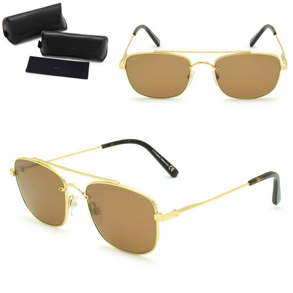 乐天商城 - バリー サングラス BALLY BY0030/S 30E 54 サングラス ノーズパッド UVカット メンズ ゴールド ブラウン