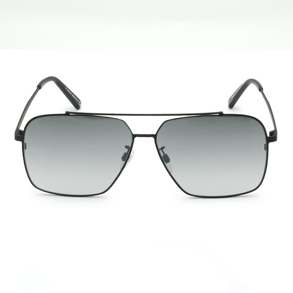 バリー サングラス BALLY BY0081-D/S 02C 62 サングラス ノーズパッド UVカット メンズ マットブラック グレーグラデーション