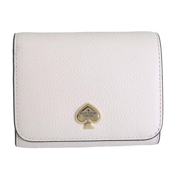 Rakuten - ケイトスペード kate spade 二つ折り財布 折り畳み コンパクト アウトレット スモール Lジップウォレット kayla KK056 100 ホワイト
