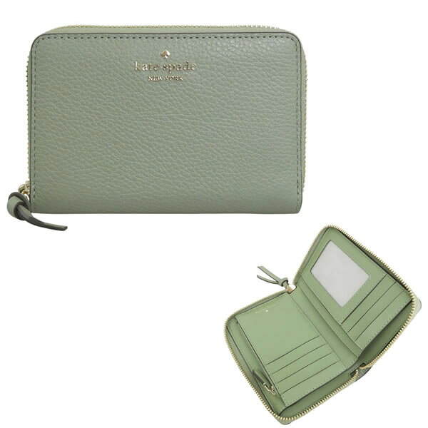 Rakuten - ケイトスペード kate spade 二つ折り財布 折り畳み 折財布 コンパクト アウトレット オリーブグリーン KNATT MED WALLET KN730 300