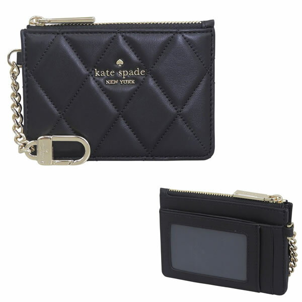 Rakuten - ケイトスペード kate spade カードケース アウトレット コインケース 小銭入れ パスケース 定期入れ ブラック WALLETS KEY RING CH KN772 001