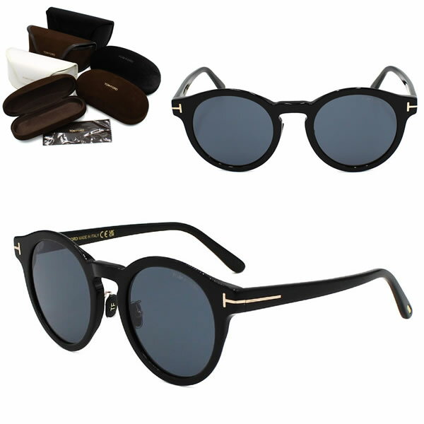 トムフォード サングラス TOM FORD FT1053-K/S-01A-53 サングラス EYEWEAR アジアンフィット メンズ レディース ユニセックス ブラック グレー