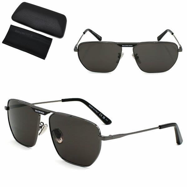 Rakuten - バレンシアガ サングラス BALENCIAGA BB0298SA-001 サングラス アジアンフィット メンズ グレー