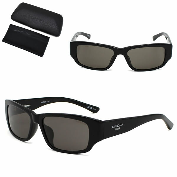 Rakuten - バレンシアガ サングラス BALENCIAGA BB0368SK-001 サングラス アジアンフィット メンズ レディース ユニセックス ブラック グレー