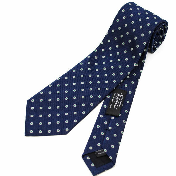 NICKY ニッキー NEON I 2 ネクタイ シルク メンズ ネイビー