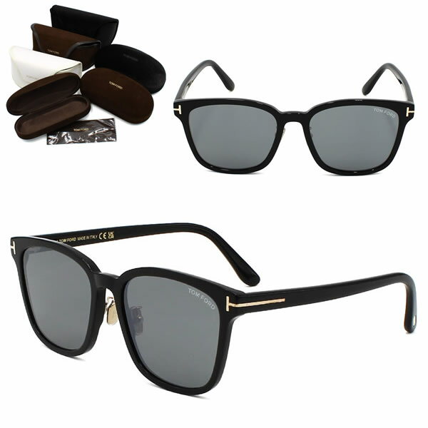 トムフォード サングラス TOM FORD FT1130-K/S 01C 56 サングラス EYEWEAR アジアンフィット ブラック グレー メンズ レディース ユニセックス