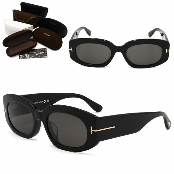 トムフォード サングラス TOM FORD FT1187-F/S 01A 54 サングラス EYEWEAR アジアンフィット ブラック グレー レディース TF1187