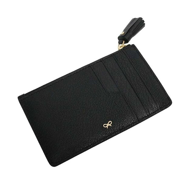 marcoplusのアニヤハインドマーチ ANYA HINDMARCH Eyes ジップ・カードケース 142717 ユニセックス Black ブラック｜アングル3