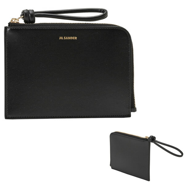 ジルサンダー JIL SANDER コインケース J07UI0002 P4841 001 ジロ 小銭入れ カードケース ブラック レディース ユニセックス GIRO ENVELOPE COIN PURSE MEDIUM