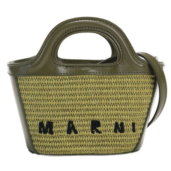 マルニ MARNI カゴバッグ 2way ハンドバッグ バスケットバッグ ロゴ BMMP0067Q0