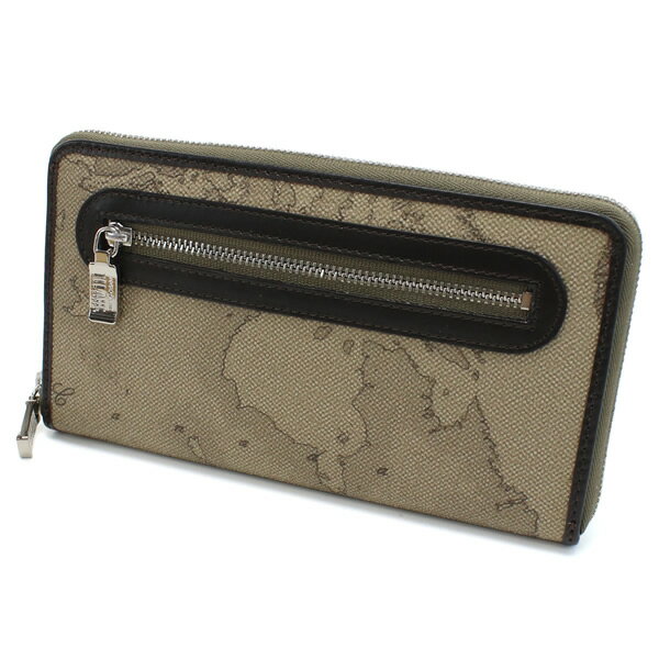 Rakuten - プリマクラッセ PRIMA CLASSE ラウンドファスナー長財布W028 6130 0590 TAUPE GEO CLASSIC