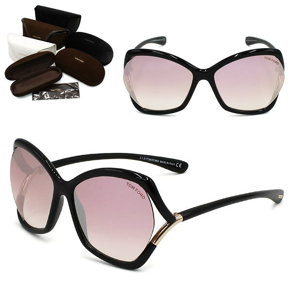 Rakuten - トムフォード サングラス TOM FORD FT0579/S 01Z 61 TF0579 ブラック ピンクグラデーション グローバルフィット メンズ レディース ユニセックス