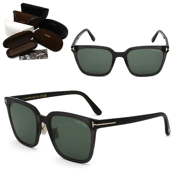 トムフォード サングラス TOM FORD FT1132-K/S 05V-56 TF1132-K ブラック グレー アジアンフィット EYEWEAR メンズ レディース