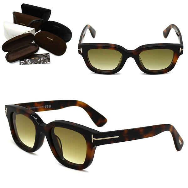 Rakuten - トムフォード サングラス TOM FORD FT1274-D/S 53F 49 TF1274 EYEWEAR アジアンフィット ハバナ メンズ レディース ユニセックス
