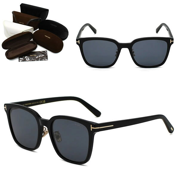 Rakuten - トムフォード サングラス TOM FORD FT1286-K/S 01A 56 TF1286 EYEWEAR アジアンフィット ブラック グレー メンズ レディース ユニセックス
