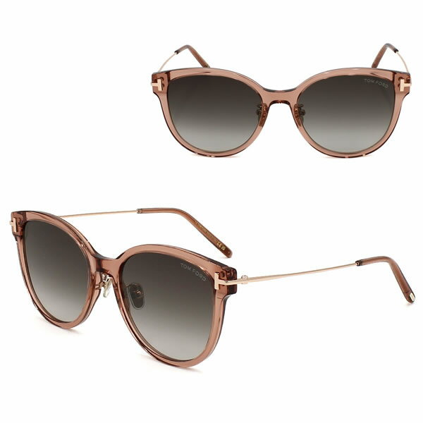 Rakuten - トムフォード サングラス TOM FORD FT1142-K/S 45B 55 TFT1142-K サングラス アジアンフィット EYEWEAR メンズ レディース ピンク グレーグラデーション
