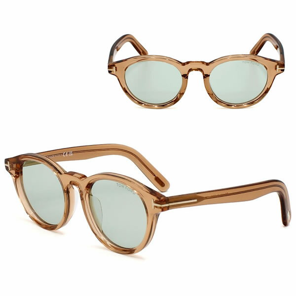 Rakuten - トムフォード サングラス TOM FORD FT1123-D/S 45A 49 サングラス EYEWEAR アジアンフィット メンズ レディース ユニセックス ブラウン グレー